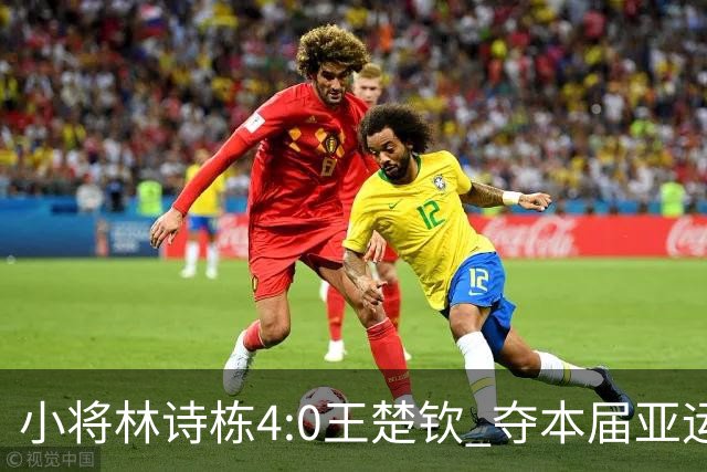 小将林诗栋4:0王楚钦 夺本届亚运第三冠